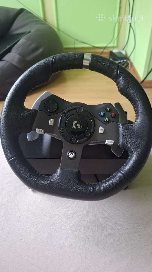 Parduodu Logitech G920 su pedalais, shifteriu - nuotraukos Nr. 4