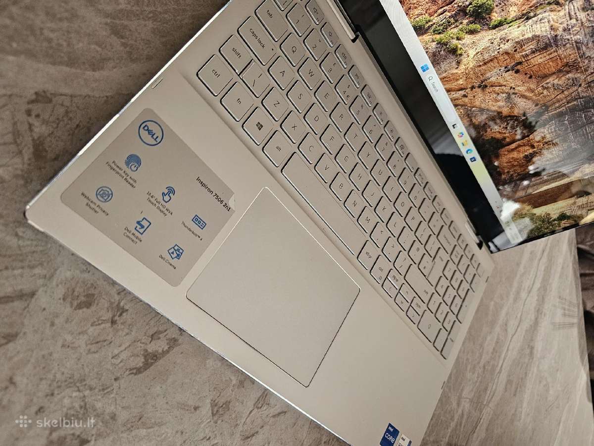 Laptopas Dell Inspiron 7506 2n1. - nuotraukos Nr. 3