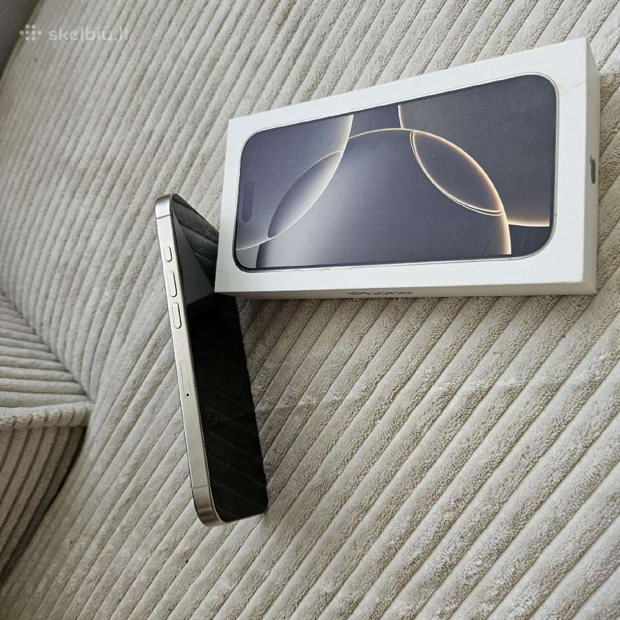 iPhone 16 Pro 256 GB - nuotraukos Nr. 4
