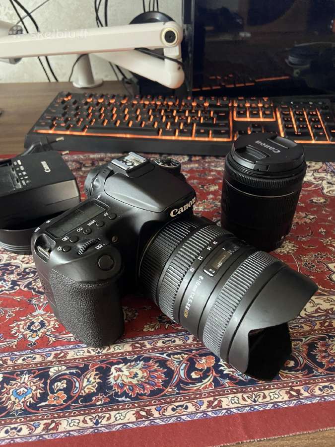 Canon 70d Kit Lens 18-55 (+ Sigma 8-16mm) - nuotraukos Nr. 2