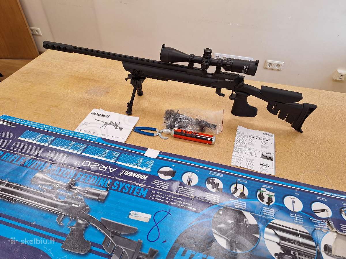 Parduodu Pcp tipo šautuvą Hammerli Ar20, cal.5.5mm - nuotraukos Nr. 4