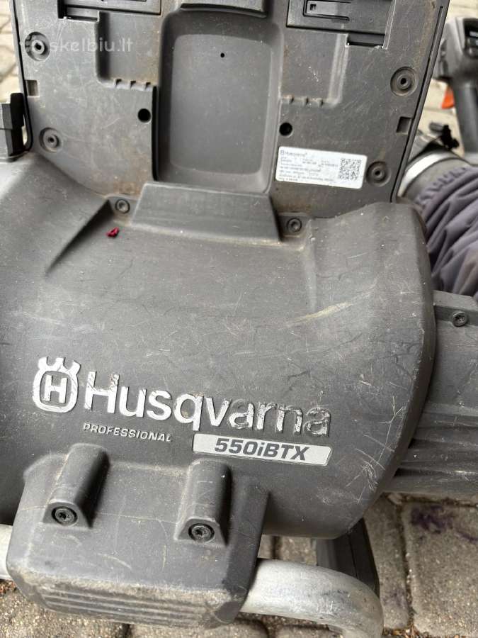 Husqvarna professional 550ibtx Lapu pustuvas - nuotraukos Nr. 2