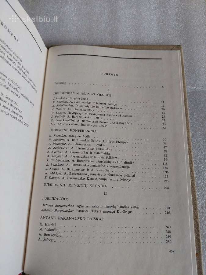 Literatūra ir kalba XIX. Antanas Baranauskas - nuotraukos Nr. 3