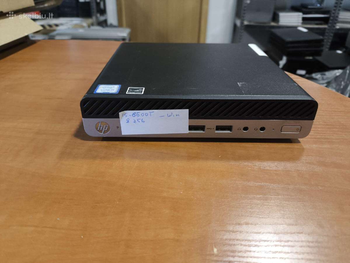 Hp Mini Pc i5-8500t - 5vnt, i3-8100t - 7vnt. - nuotraukos Nr. 4