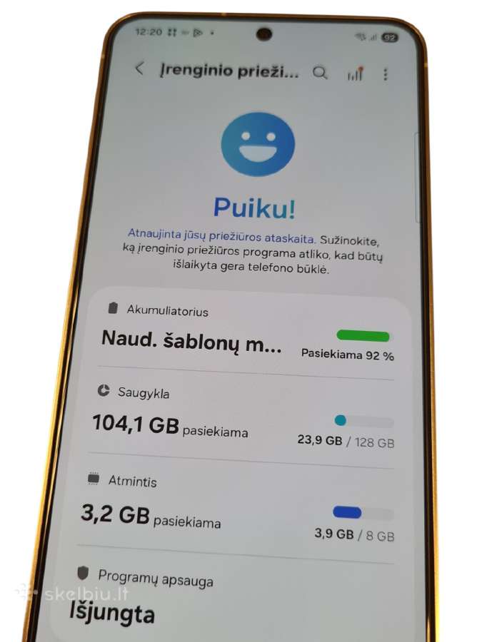 Samsung Galaxy S24 5G + 3 mėn. garantija - nuotraukos Nr. 5