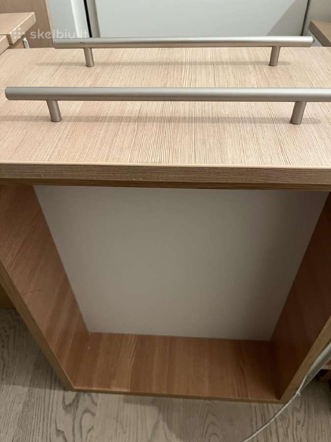Rašomasis stalas 140x70 cm su 4 stalčiais - nuotraukos Nr. 6