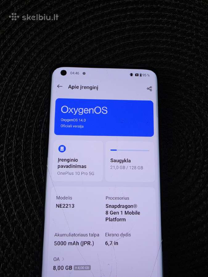 Oneplus 10 pro 128gb - nuotraukos Nr. 2