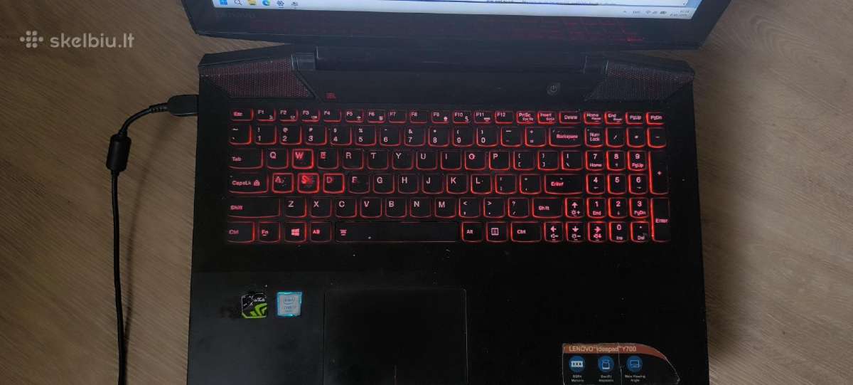 Lenovo Y700-15isk - nuotraukos Nr. 2