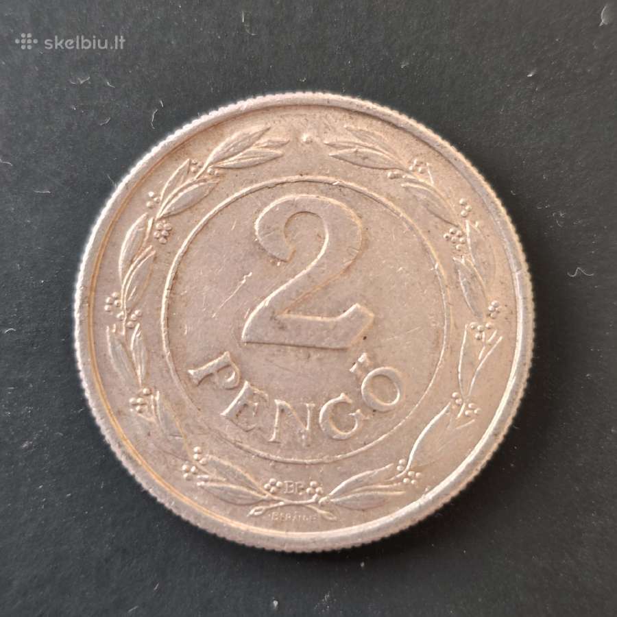 Vengrija 1943 2pengo AL - nuotraukos Nr. 2