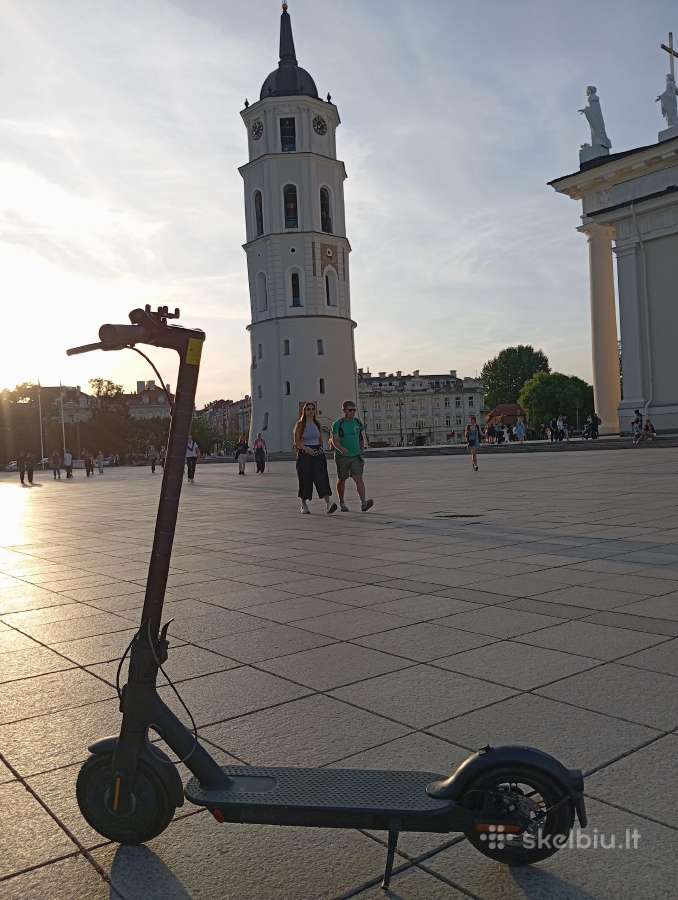 Tvarkingas paspirtukas su pakroveju - nuotraukos Nr. 2