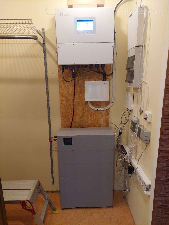 Saulės elektrinė, energijos kaupikliai (baterijos) - nuotraukos Nr. 16
