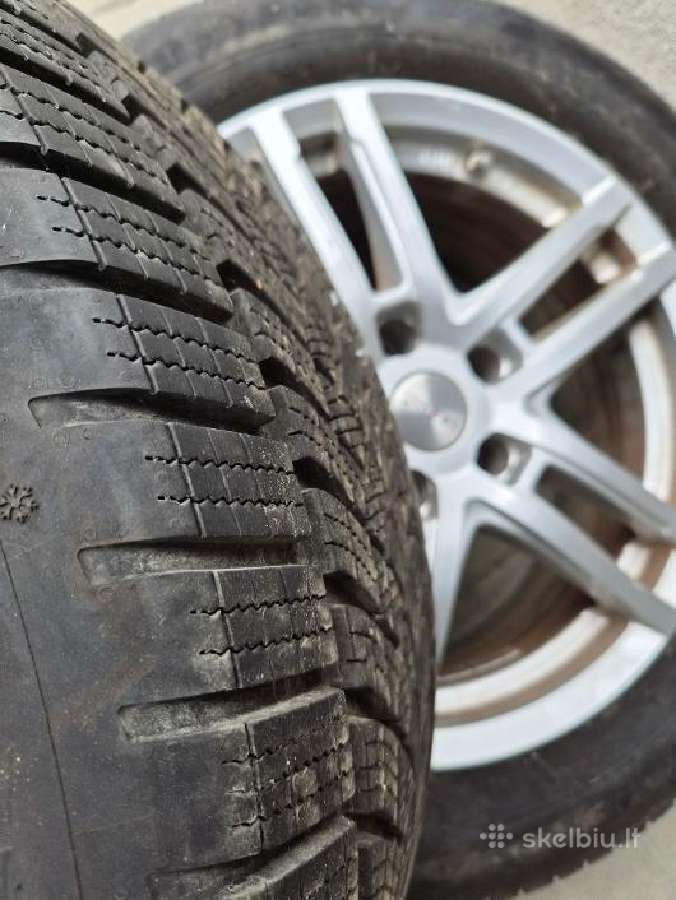 Mažai naudotos žieminės 225/55 R17 padangos - nuotraukos Nr. 8