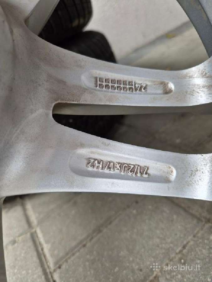 Mažai naudotos žieminės 225/55 R17 padangos - nuotraukos Nr. 11