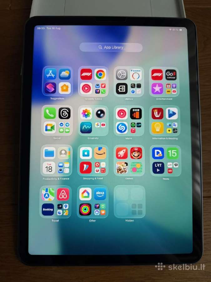 iPad Air 5 (M1, 64gb) - nuotraukos Nr. 3
