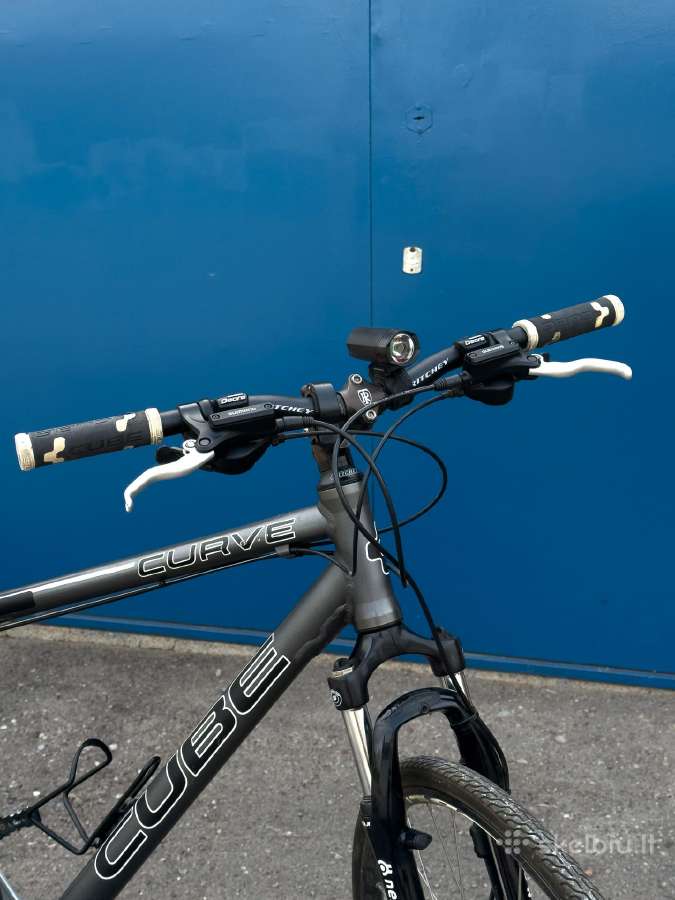 Cube Curve 28" – 27 pavaros, Shimano dalys - nuotraukos Nr. 4