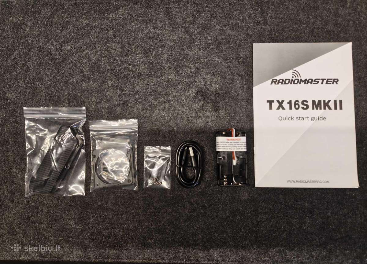 Radiomaster Tx16s Mkii Max valdymo pultelis - nuotraukos Nr. 9