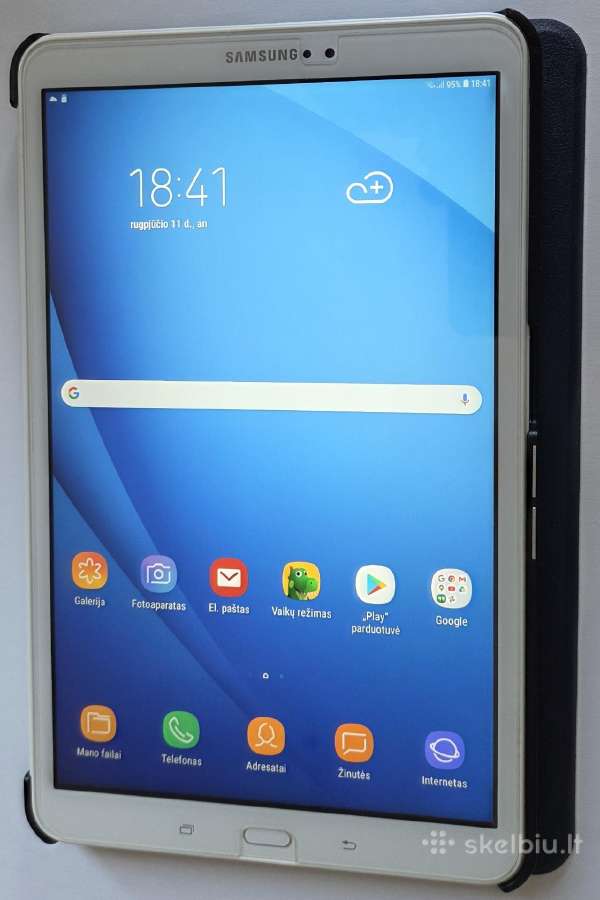 Samsung Galaxy Tab A6 (Lte) su microsd, dėklu - nuotraukos Nr. 3