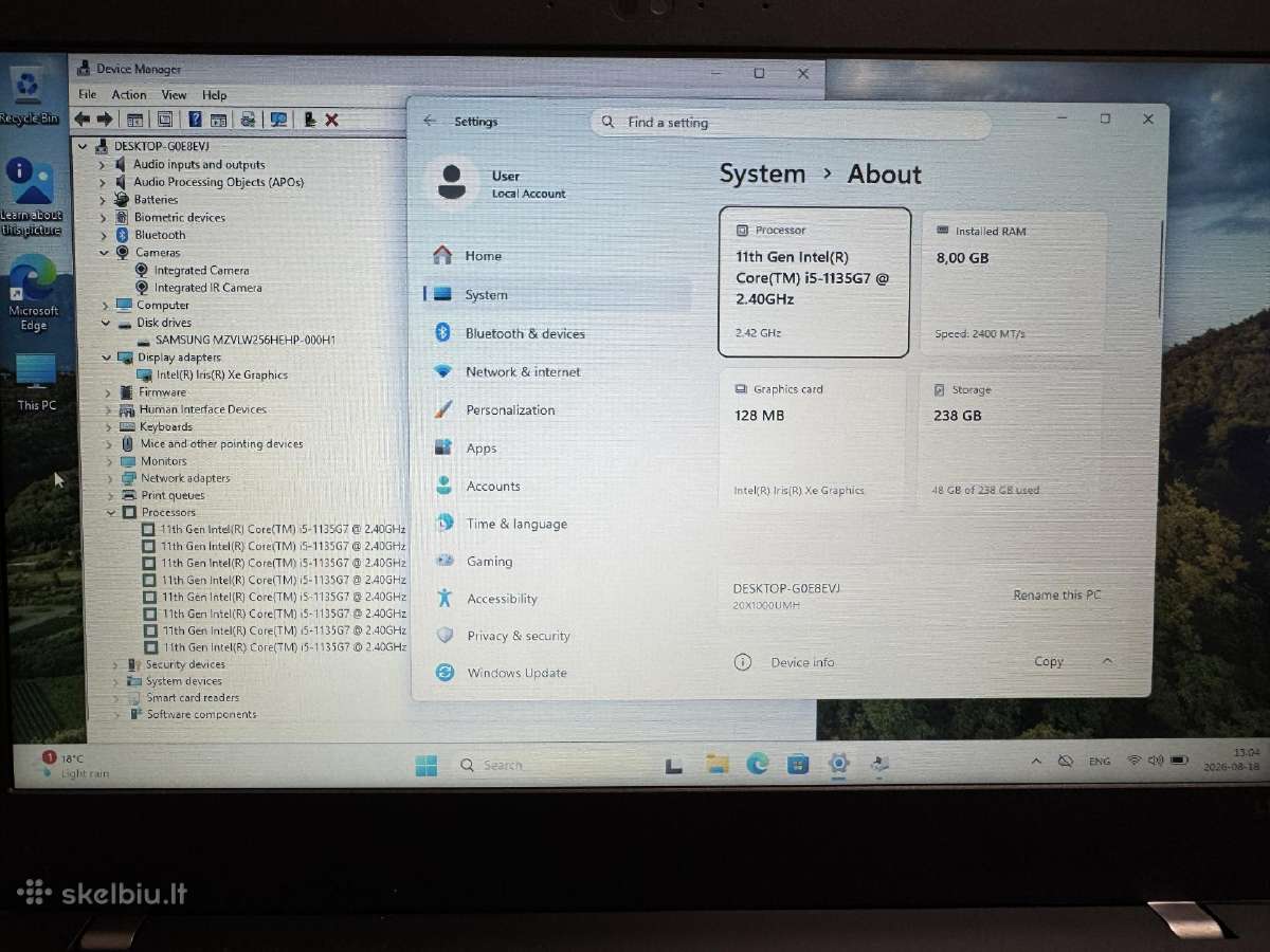 Lenovo Thinkpad L14 Gen2 - nuotraukos Nr. 4