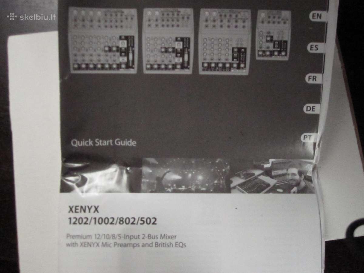 Behringer Xenyx 502 - nuotraukos Nr. 2