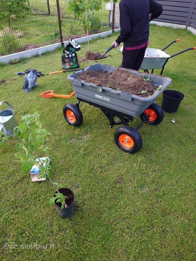 Didelsi Karutis / Sodo vežimėlis - iki 680,4 kg - nuotraukos Nr. 2