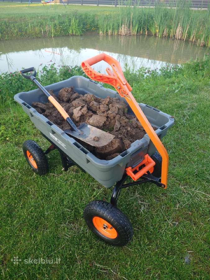 Didelsi Karutis / Sodo vežimėlis - iki 680,4 kg - nuotraukos Nr. 3
