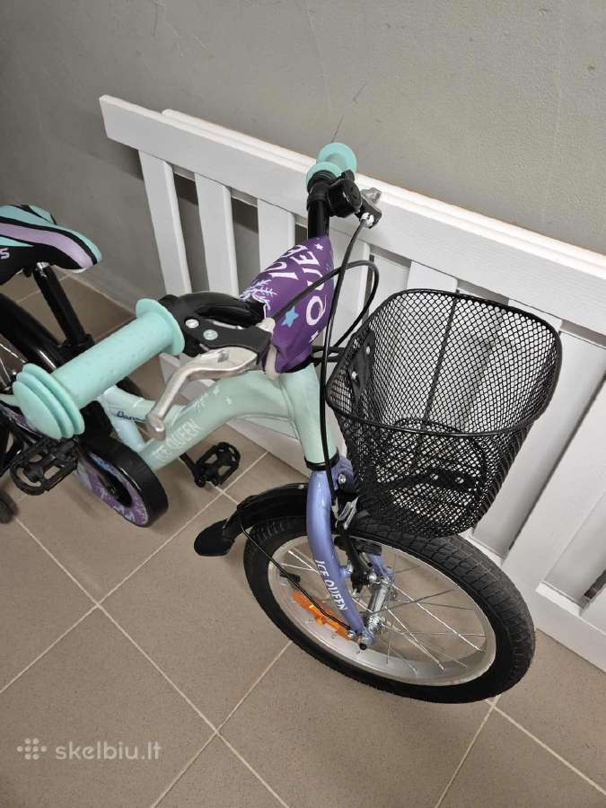 Parduodamas vaikiškas dviratukas su pagalbiniais r - nuotraukos Nr. 3