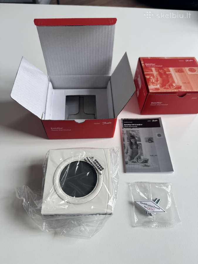 Danfoss Basicplus² Wt-p 088u0625 termostatas - nuotraukos Nr. 2