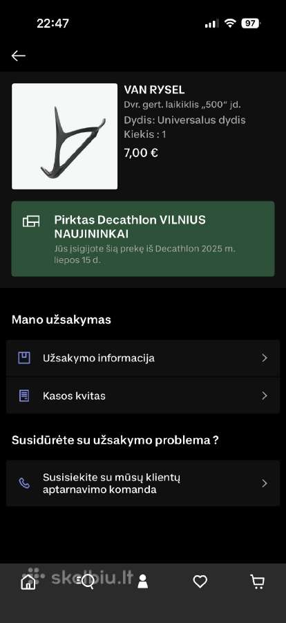 Vaikiškas dviratis Rockrider 24 - nuotraukos Nr. 12