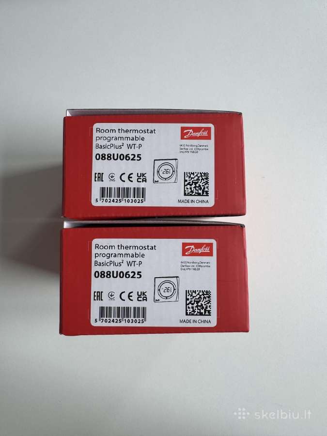 Danfoss Basicplus² Wt-p 088u0625 termostatas - nuotraukos Nr. 6
