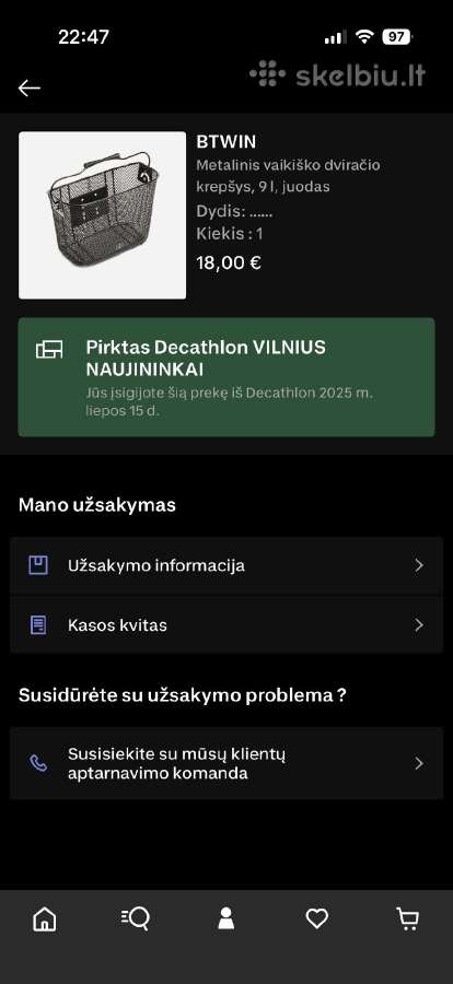 Vaikiškas dviratis Rockrider 24 - nuotraukos Nr. 14