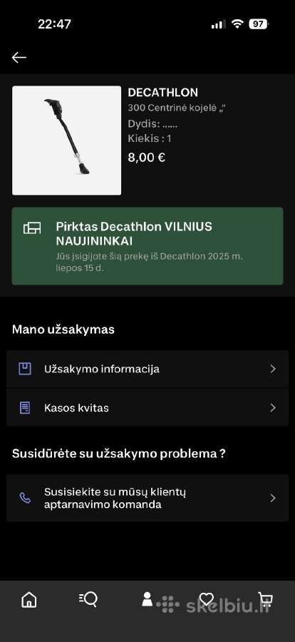 Vaikiškas dviratis Rockrider 24 - nuotraukos Nr. 15