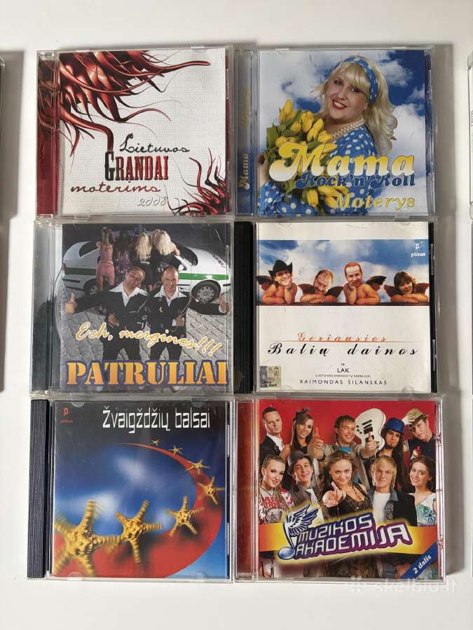 Muzikos CD Diskai - nuotraukos Nr. 2