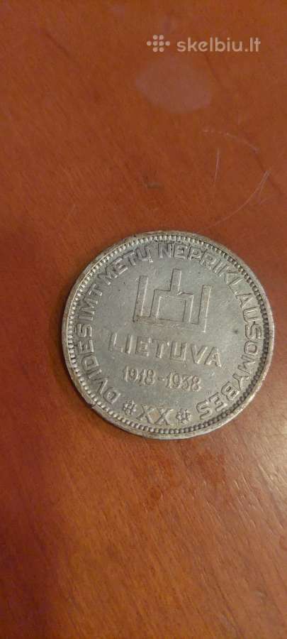 10 litu Smetona - nuotraukos Nr. 2