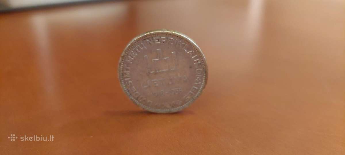 10 litu Smetona - nuotraukos Nr. 3