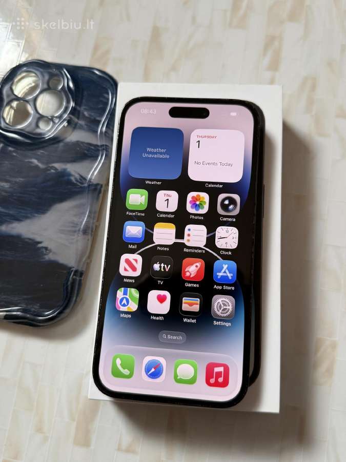 iPhone 14 Pro 256gb Black - nuotraukos Nr. 3