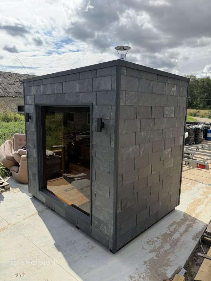 Karkasine sauna, pirtis, medine sauna, medine pirt - nuotraukos Nr. 8
