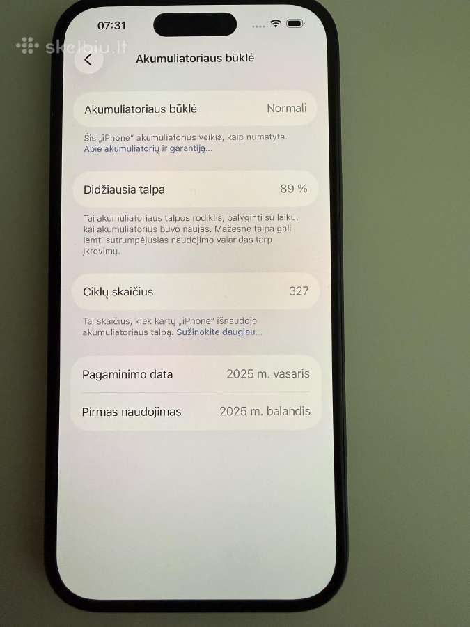 iPhone 15 , 128 GB - nuotraukos Nr. 4