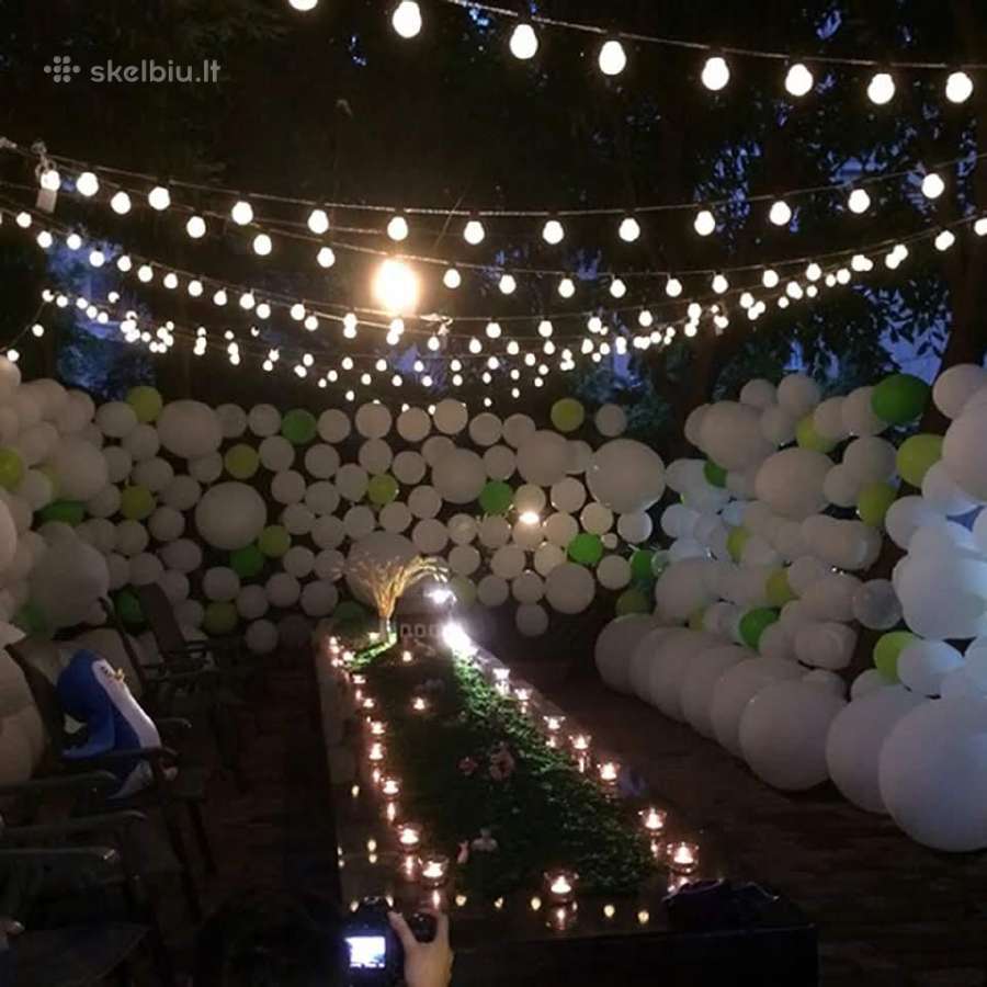 LED burbulų girlianda 10m - nuotraukos Nr. 3