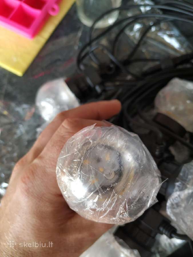 LED burbulų girlianda 10m - nuotraukos Nr. 8