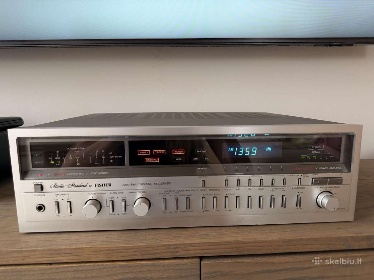 Fisher RS-270 - nuotraukos Nr. 7