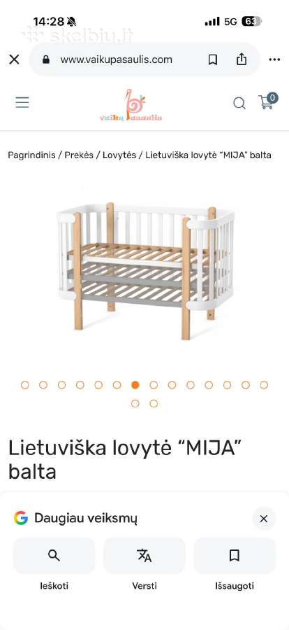 Vaikiška lovytė Mija - nuotraukos Nr. 6