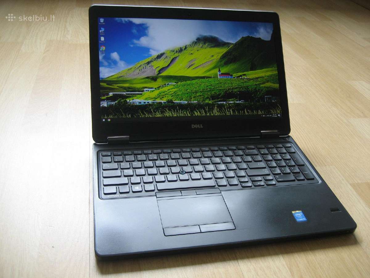 Plonas Dell E5550 Fhd Ips/ i5/ 128gb/ 8gb/ 2 val. - nuotraukos Nr. 2