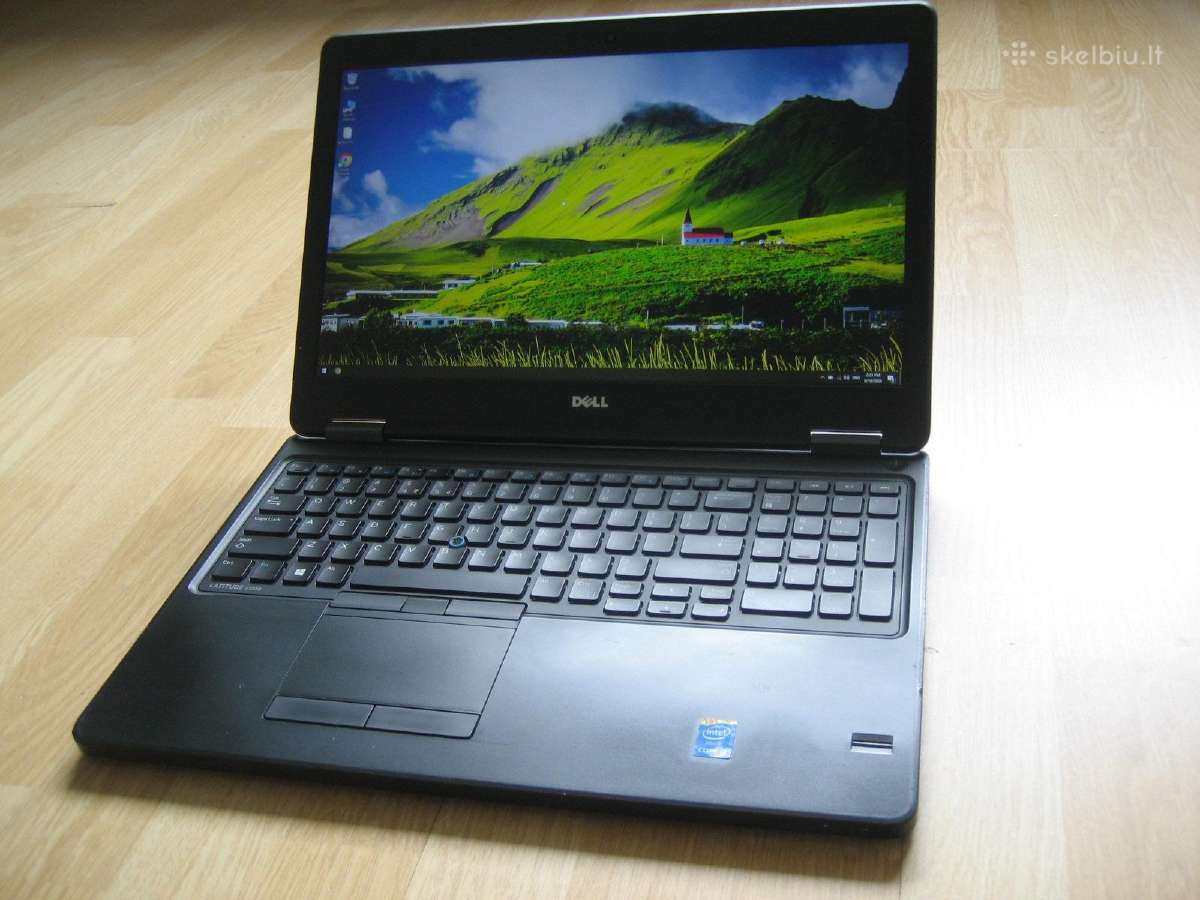 Plonas Dell E5550 Fhd Ips/ i5/ 128gb/ 8gb/ 2 val. - nuotraukos Nr. 3