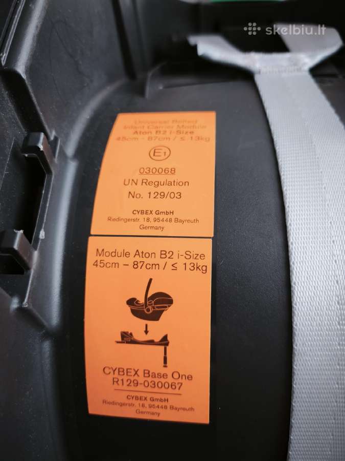 Kėdutė Cybex Aton B2 - nuotraukos Nr. 3