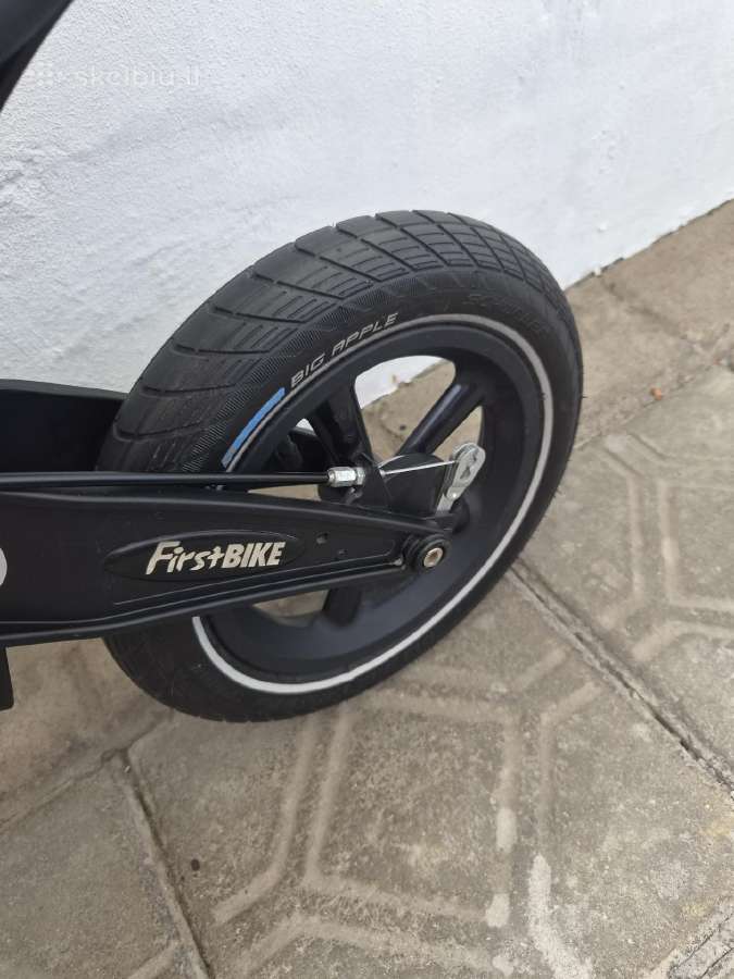 Balansinis dviratis Firstbike Special juodas - nuotraukos Nr. 4