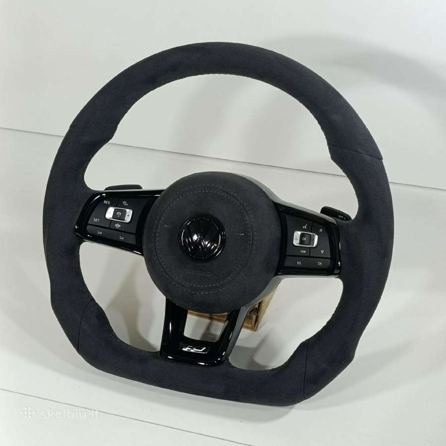 Naujas VW Golf Mk7/7.5 Alcantara vairas - nuotraukos Nr. 2