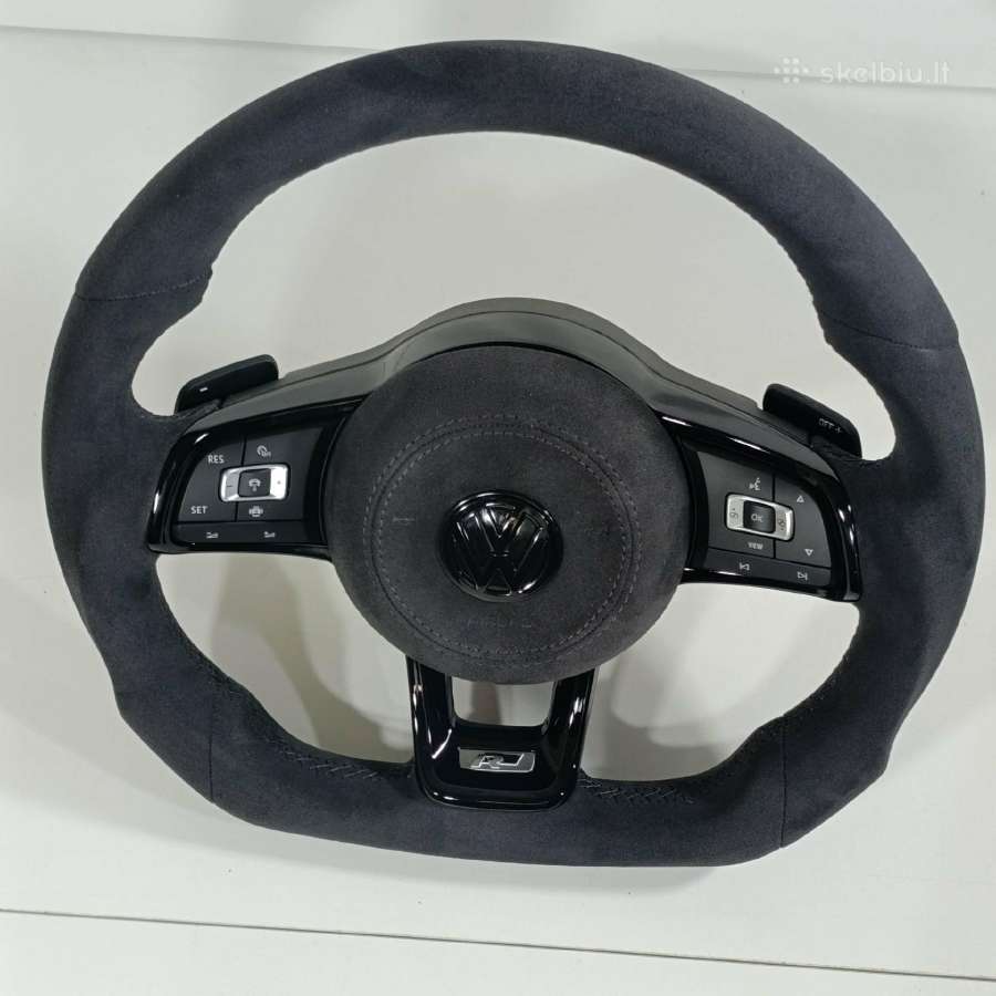 Naujas VW Golf Mk7/7.5 Alcantara vairas - nuotraukos Nr. 5