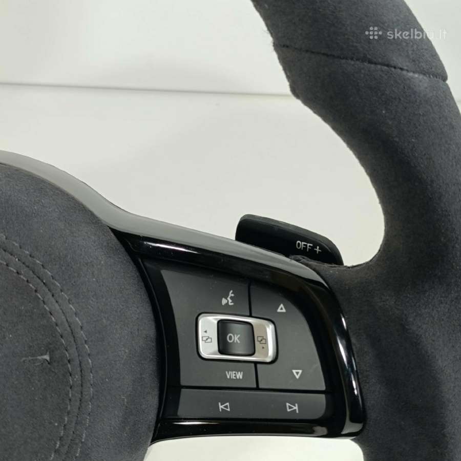 Naujas VW Golf Mk7/7.5 Alcantara vairas - nuotraukos Nr. 7