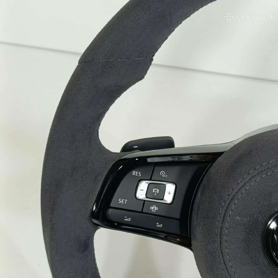 Naujas VW Golf Mk7/7.5 Alcantara vairas - nuotraukos Nr. 8
