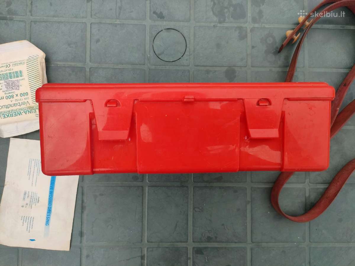 Automobilių vaistinėlė vaistinėlės pagalbos dėžė - nuotraukos Nr. 8